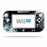 Skin Decal Wrap Compatible With Nintendo Wii U GamePad Controller Light Up