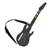Aktudy Wireless Controller with Strap for Wii Guitar Hero Rock Band 3 2 (Black)