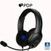 PDP AIRLITE Wired Headset: Void Black - PlayStation PlayStation 5 PlayStation 4