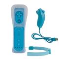 Luxmo 2in1 Built in Motion Plus Remote Controller Nunchuck Set for Wii&Wii U Video Game Console