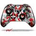 Decal Style Skin for Microsoft XBOX One Wireless Controller Sexy Girl Silhouette Camo Red - (CONTROLLER NOT INCLUDED)