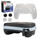 PRAETER PS5 Controller Joystick Silicone Cap/Carrying Box/Protective Storage Bag Sony PS5 Gamepad and Peripheral Small Accessories Storage BagCompatible With PS5 Wireless Controller A2