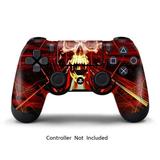 PS4 Controller Skins Stickers Playstation 4 Dualshock 4 Vinyl Decal vinilo CalcomanÃ­a - Skull Dark Red