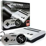 NEW SUPER NINTENDO RETRO DUO NES/SNES SYSTEM Slvr/Black