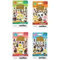 Nintendo Animal Crossing amiibo Cards Series 1 2 3 4 for Nintendo Wii U and 3DS 1-Pack (6 Cards/Pack) (Bundle) Includes 24 Cards Total