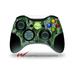 HEX Mesh Camo 01 Green - Decal Style Skin fits Microsoft XBOX 360 Wireless Controller (CONTROLLER NOT INCLUDED) by WraptorSkinz
