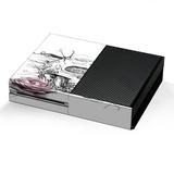 Skins Decal Vinyl Wrap for Xbox One Console - decal stickers skins cover -Roses in Skull