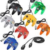 N64 Gaming Classic Controller LUXMO Retro N64 Wired Gaming Gamepad Controller Joystick for N64 System Home Video Game Consoleï¼ˆBlackï¼‰