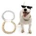 Daxin Personalized Dog Chain Collar Top Luxury Dog Collar Pet Plastic Fashion and Cool Necklace for Small Medium Large Dog Boy