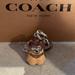 Coach Accessories | Coach Disney Disney Belle Keychain Nwt | Color: Brown/Yellow | Size: Os