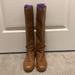 Coach Shoes | Coach Christine Leather Riding Boots. | Color: Brown | Size: 8