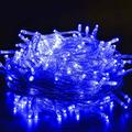 LJLNION 300 LED Indoor Fairy String Lights, 8 Lighting Modes Light, Plug in String Waterproof Mini Lights for Outdoor Holiday Christmas Wedding Party Bedroom Decorations (Blue)