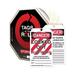 Accuform Signs Tags By-The-Roll 6 1/4 x 3 Lockout Tag DANGER..OP Black/Red On White 100/Roll