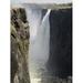 Elevated view of waterfall Devil s Cataract Victoria Falls Victoria Falls National Park Zimbabwe Poster Print (9 x 12)