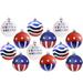 Bulepople 12PC Independence Day Decoration Hanging Ball Pendant Gift Ornaments