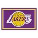NBA - Los Angeles Lakers 4 x6 Rug