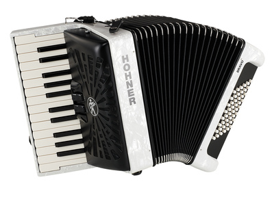 Hohner Bravo II 48 White silent key