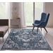Luxe Weavers Taba Collection Blue 8x10 Abstract Area Rug - 7050 Blue 8x10