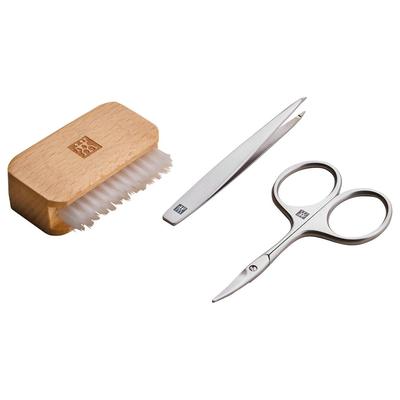 ZWILLING Beauty Baby und Kinder Maniküre Set 3tlg. mit Nagelschere, Edelstahl mattiert Nagelpflegeset