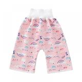 Waterproof Cotton Training Pants Comfy Children s Diaper Skirt Shorts for Potty Training for Boys and Girls Night Time