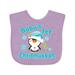 Inktastic Baby s 1st Chrismukkah with Cute Baby Penguin and Snowflakes Boys or Girls Baby Bib