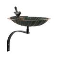 Achla BBM-01-WM Scallop Shell Birdbath with Wall Mount Bracket