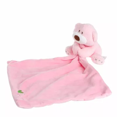 Doudou lavable pour enfants jouet en peluche doux et lisse ours en peluche