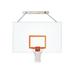 SuperMount80 Magnum Steel Wall Mounted Basketball System Brick Red