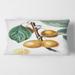Designart 'Vintage Fruits II' Farmhouse Printed Throw Pillow