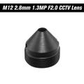 HD 1.3 Megapixel Pinhole Lens 2.8mm M12 Mount MTV Board CCTV Lens 1/3 Image Format Aperture F2.0 Fixed Iris for HD Cameras