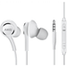 OEM InEar Earbuds Stereo Headphones for Archos Diamond Plus Cable - Designed by AKG - with Microphone and Volume Buttons (White)