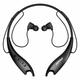 Jaws Gen-5 Bluetooth Headphones 18 Hrs Playtime V5.0 Bluetooth Neckband Headset w/Call Vibrate & CVC 6.0 Noise Cancelling Mic Wireless Headphones for Cell Phones/Tablets/Computers Black