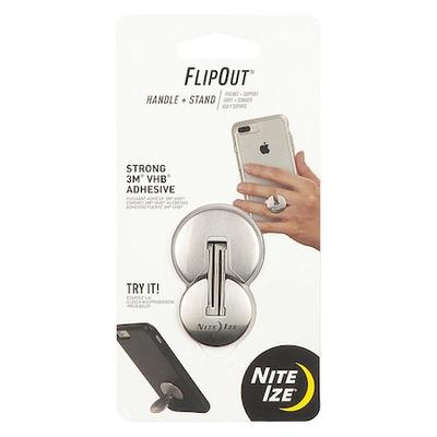 NITE IZE FLO2-11-R7 Phone Hip Clip,Silver