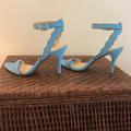 Jessica Simpson Shoes | Beautiful Blue Jessica Simpson Highheel Sandal | Color: Blue | Size: 7