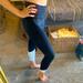 Lululemon Athletica Pants & Jumpsuits | Lululemon Athletica Women's Lululemon 7/8 Legging | Color: Black/White | Size: 6