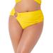 Plus Size Women's Side Ring Bikini Bottom by Swimsuits For All in Medallion (Size 12)