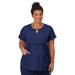 Plus Size Women's Jockey Scrubs Women's Empire Waist Maternity Top by Jockey Encompass Scrubs in New Navy (Size XL(18-20))