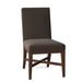 Fairfield Chair Macey Side Chair Upholstered/Fabric in Brown | 36.75 H x 20.75 W x 26.5 D in | Wayfair 8822-05_8789 06_Walnut