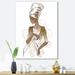 East Urban Home African American Woman Portraits - Graphic Art on Canvas Canvas, Wood in Brown | 20 H x 12 W x 1 D in | Wayfair