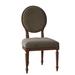 Fairfield Chair McGee Side Chair Upholstered/Fabric in Brown | 40.75 H x 21.5 W x 25 D in | Wayfair 8833-05_9508 17_Walnut