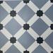 Moroccan Mosaic Toledo 12" x 12" Ceramic Patterned Wall & Floor Tile Ceramic in Black | 12 H x 12 W x 0.25 D in | Wayfair PCT05-03