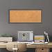 Gracie Oaks Thin Wall Mounted Corkboard Cork in Gray | 13.88 H x 31.88 W x 0.625 D in | Wayfair 0F78CFC23AFB4006B325B103FE479CBB