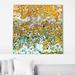 Ivy Bronx Jeremiah 24:7 Return To Me (Square) by Mark Lawrence - Graphic Art Plastic/Acrylic in Yellow | 18 H x 18 W x 1 D in | Wayfair