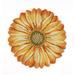 Liora Manne Frontporch Sunflower Indoor/Outdoor Rug Yellow 3' Rd - Trans Ocean FTPD3141709