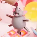 Ballon Gonflable en Caoutchouc Souple Créatif Poulet Hippopotame Pop-up Soufflage d'Animaux