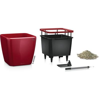 Pflanzgefäße quadro ls 43 Scarlet rot hochglänzend All-in-One - Lechuza Image
