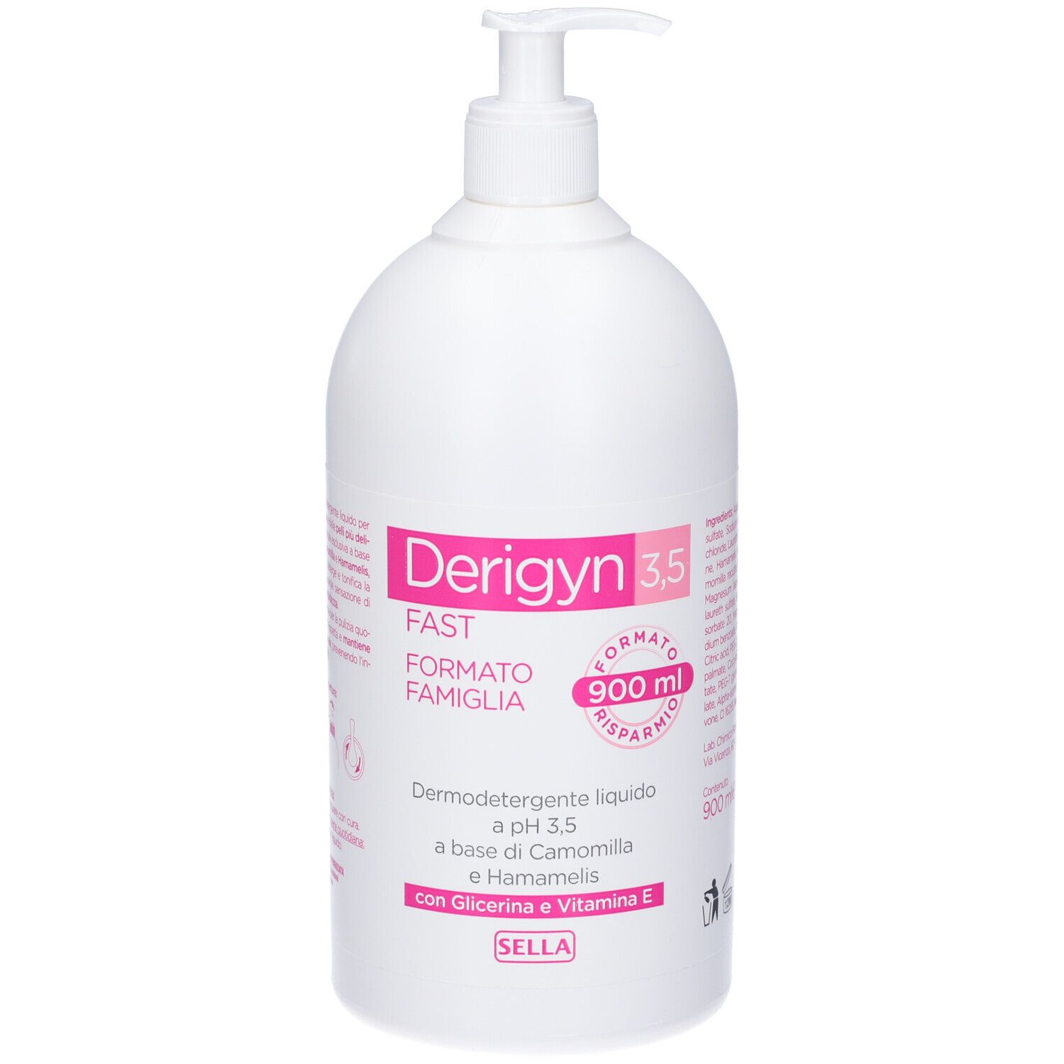 SELLA Derigyn pH 3,5 Fast Formato Famiglia 900 ml Gel detergente