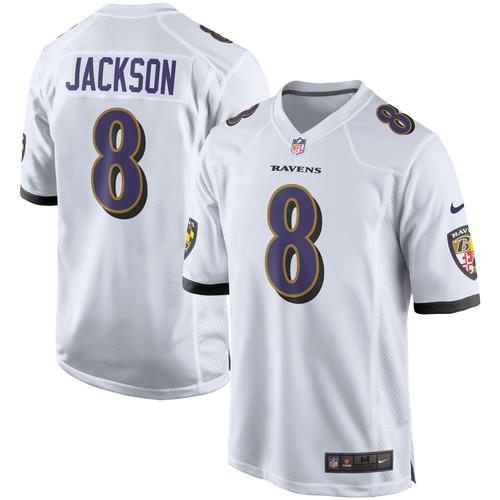 Baltimore Ravens Auswärtsspieltrikot – Lamar Jackson – Herren