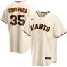 San Francisco Giants Nike Offizielle Replica Heim Trikot - Herren mit Aufdruck Crawford 35