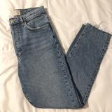 Free People Jeans | Free People Straight Leg Denim Jean. Size 30. | Color: Blue | Size: 30